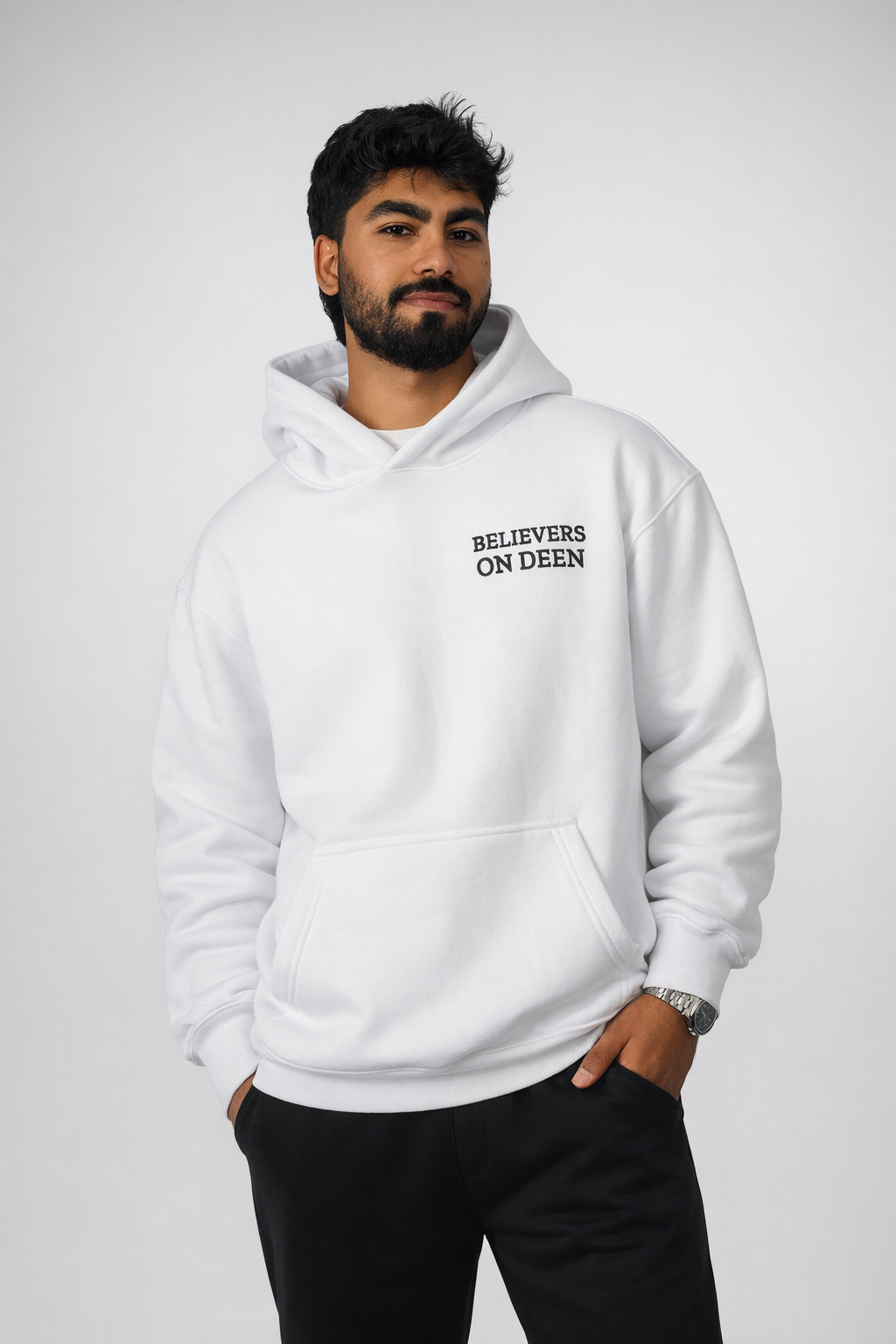 United Ummah Hoodie — White